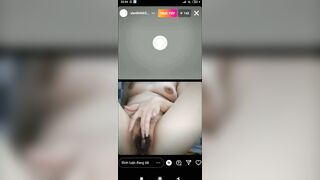 E học sinh thủ dâm trực tiếp trên IG cho bạn thân vs mấy a khoá trên xem p5