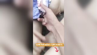 Bé ny mới quen, móc bim em nó từ ngoài đường vô tới nhà nghỉ. Quả bim xinh non ngon v