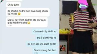 Clip Chuyện Tình Chú Cháu Huấn Luyện Em Thành Dâm Nữ