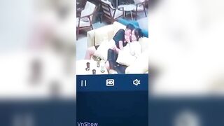 check lại cam ở quán phát hiện 2 e học sinh lén bóp vú sờ lồn nhau trong quán