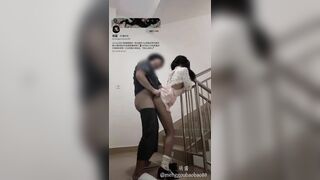 Cho thằng bạn thân đụ ở cầu thang ký túc xá nam