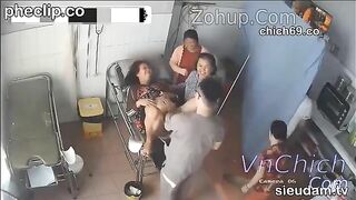 Hack Camera phòng khám lồn, Bác sĩ chọc tay vào móc hỏi có sướng vs nứng ko