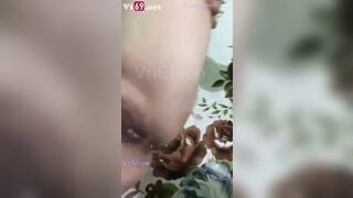 Loạn luân Dì Cháu, Cô đang chán chồng mà cháu nhét cả bàn tay móc lồn như phá