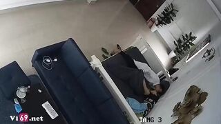 Hack camera bác sĩ tranh thủ lúc vắng khách làm nhanh một nháy với vợ cực ngon