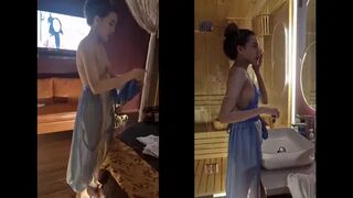 Em gái massage tình cảm cho anh quay phim thoải mái