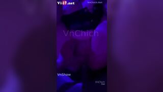 Xả đồ cực sướng với bé người yêu mông to bướm hồng cực ngon