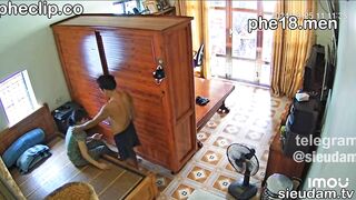 Hack Camera Vợ Đi Chợ Về Bú Cu Địt Chồng Rồi Mới Chịu Nấu Cơm