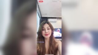 Sự cố hot girl tiktok livestream tâm sự thì lộ ty hồng siêu phamy