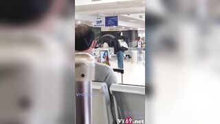 quay lén, chờ chuyến bay bác liền chát sex bảo bác gái show hàng siêu dâm