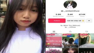 Nữ sinh Thư xinh đẹp trong phim sex cuốn hút