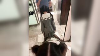Loli bú cu Cặc anh to thế~~