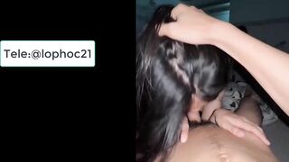 Sex nữ sinh cười không ngập được mồm vi con cu to