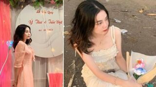 Em Duyên đi đám cưới tối về rủ chú rể chat sex