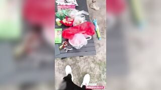 Nghĩ hè bố đưa con gái đi cấm trại