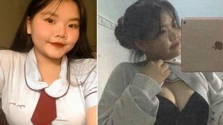 Nữ sinh mũm mĩm bị bạn học dập cho không thương tiếc