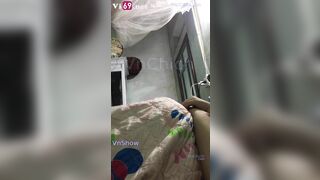 Kiều Anh, nữ sinh môi chề dâm đãng dễ đụ, Nhét cu vào mặt e dỗi ko bú
