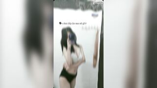 Nay bé học sinh đu trend tiktok nha