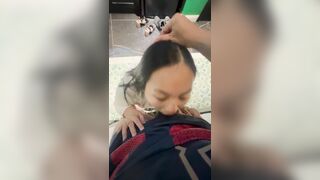 Vừa học về em đã vã rồi