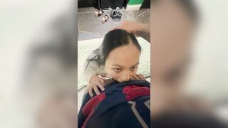 Vừa học về em đã vã rồi