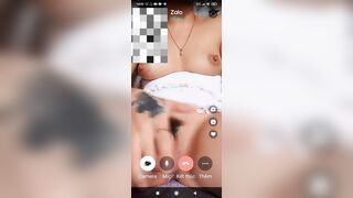 Call dâm với em vó tu, lồn chảy nước p2