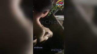 Được hôm con chị cho vét máng mà thg e ko dám xuất trong