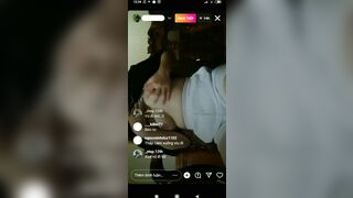 Em Lê Thị Huyền Diệu livetream móc lồn chảy nước với bạn trai trên Instagram P2