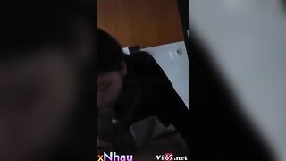 Em rau sinh viên thật sự dễ thương được dụ vào con đường chịch dạo