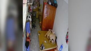 Hack cam của chủ shop đang địt nhau