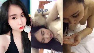 Bắt em tắm cho để chịch mà chưa gì anh đã xuất tinh đầy miệng em