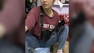 Chị đồng nghiệp show bướm nứng lồn