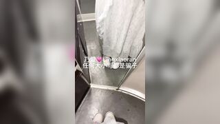 Đi chs nhưng ko quên khoe vú lồn cho a ny ở xa bị phát hiện