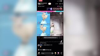 E ốc cute trả kèo lấy băng dính dật lông lồn trên tiktok
