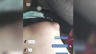 gạ được e gái minichat show vú cho xem