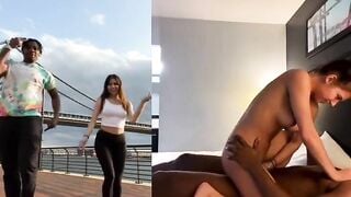 Idol tiktok với bạn trai da đen