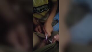 Cj gái nung lon kêu thg e trai móc