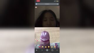 e gái trên ometv khoái khi thấy cu