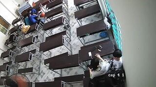 Hai em học sinh cấp 3 lén địt nhau trong lớp