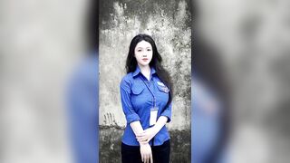 Ngon vl, E gái vừa vào đoàn body chuẩn đã gạ địt luôn a lớp trên xuất trong sướng vl