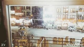 Quay lén em bồ đi ăn không mặc đồ lót