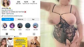 Clip Sex Jummy Bắp Tiktoker Show Hàng Vú Siêu To Khổng Lồ 2