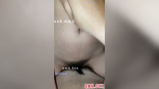 Bé  sugar baby vừa đi học về đã theo vào nhà nghỉ cho anh địt tát vú dày vò