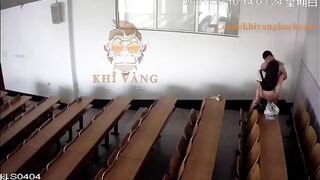 Phát hiện học sinh gạ địt cô giáo sau khi cả trường đi về và cái kết