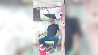 Clip Hot Chú Bán Vé Số Gặp Hai Dâm Nữ Miền Tây