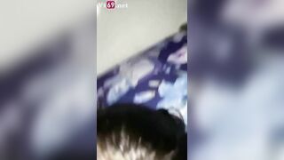 Chơi em gái xinh xong bắn thẳng lên mặt em