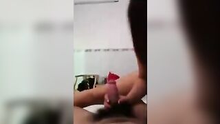 Được chị MBBG sục cu bắn tinh cho cj tự nhấp khẩu dâm sướng vl ra