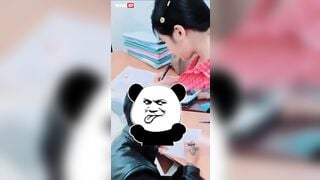 E học sinh đang học bài bị thg bạn bóp vú sờ lồn lút cán sướng vl ra
