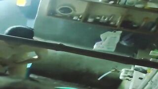 Quay lén chị hàng xóm vú to tắm