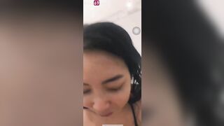 Chị máy bay răng khểnh đáng yêu có sở thích call show hàng
