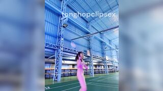 Bắt Chó Cái Cởi Chuồng Đánh Cầu Lông Cho Cả Svd Xem Lồn Vú - CCCNE 7