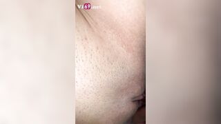 Cố đút cây hàng to cong vào lỗ đít em